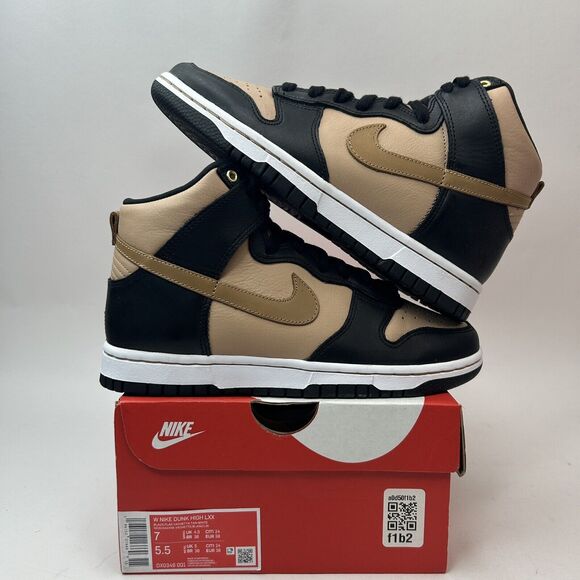 Nike Shoes - Nike Dunk High LXX WMNS “Black Flax/Vachetta Tan” 2023